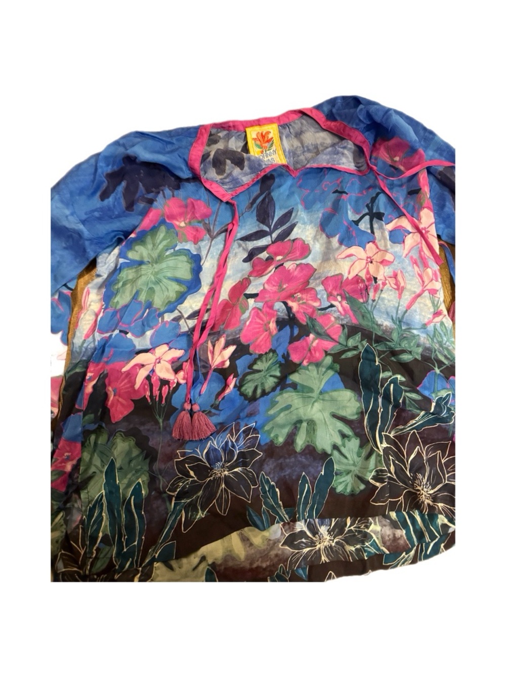 Johnny Was Top Size S (oversized)